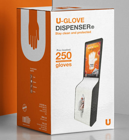 **NEW** U-Glove Dispenser®* 2.0 EACH